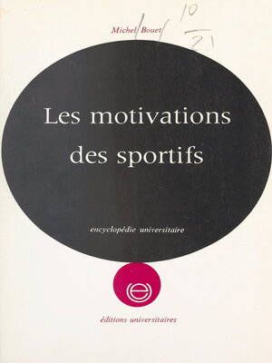 cover image of Les motivations des sportifs